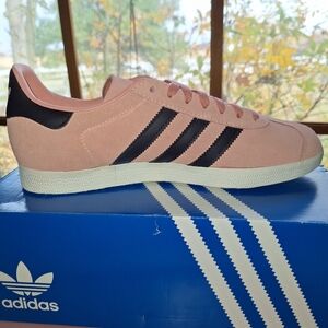 adidas Pink and Black Athletic Shoes